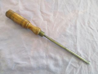 Vintage Mathieson 3/8 Inch Wide Paring Chisel With Beveled Sides Marked
