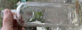 Eureka Fluid San Francisco Clear Abm Kz Type Embalming Poison Bottle