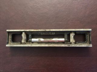 Vintage Stanley No.  36 Cast Iron 9 " Machinist Carpenters Level Tool
