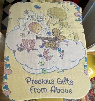 Precious Moments Throw Precious Gifts From Above 57x44