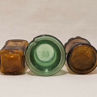 Miniature Bottles Philadelphia Berrings Apple Liberty Bell Taiwan Brown Green 3