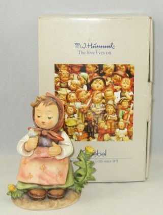 Hummel Figurine " Make A Wish " Hum 475 Trademark 6 /