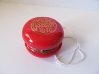 Midwest Of Cannon Falls Phb Porcelain Hinge Trinket Box Red Dunkin Yoyo W/string