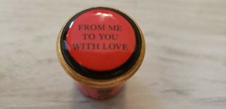 Vintage Halcyon Days From Me To You With Love Trinket Box