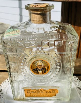 Vintage Old Grand - Dad Whiskey Bottle Decanter 1952