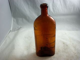 Strong Embossing Warners Safe Kidney & Liver Cure Rochester Ny Bottle