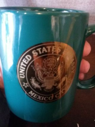 American Embassy Mexico City Coffee Cup Mug