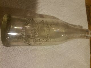 Vintage Port Carbon Pa Soda Bottle 6 1/2 Oz John Wargo Schuylkill County