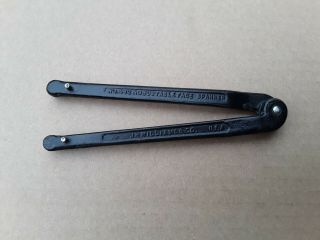 Vintage Adjustable Pin Spanner.  No.  482.  J.  H.  Williams & Co.  U.  S.  A.  Tools