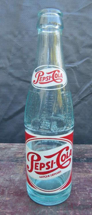 Unusual French Pepsi - Cola Acl W/that 1950 