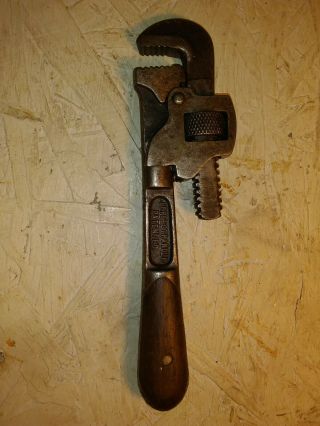 Antique H.  D.  Smith Perfect Handle 8 " Adjustable Wrench