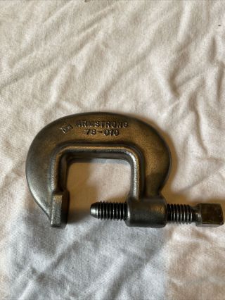 Vintage Armstrong 78 - 010 C - Clamp Drop Forged -