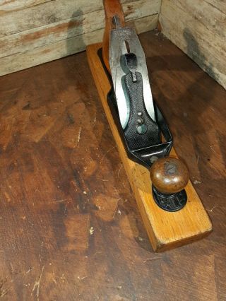 Stanley Rule And Level Co No 26 Transitional Plane Woodworking Tool.