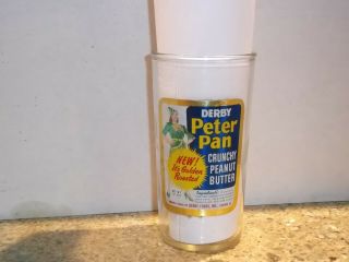 Vintage Derby Peter Pan Crunchy Peanut Butter Glass Jar