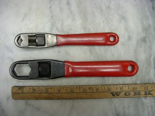2 Craftsman Usa 43381 Adjustable Box End Wrenches,  43381 - 10 - 1/8 ",  43380 - 8 - 1/8 ",  Exc