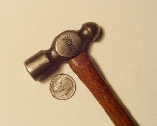Vintage Plumb Gunsmith / Jeweler Ball Peen Hammer 2 Oz.  Head