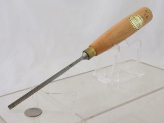 Ashley Iles Wood Carving Gouge Chisel 4 Sweep 1/8 " Cut 9 " Long