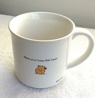 Bless Your Fuzzy Little Heart Coffee Cup Mug Bear Sandra Boynton Mug Vintage