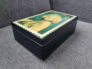 Marilyn Monroe Stamp Music Box United States Postal Service Collectors Edition