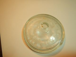 Aqua Globe Fruit Jar Lid Patented May 25,  1886 No Damage