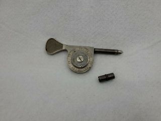 Antique Machinist Tool Starrett Speed Indicator With Extra 1 Tip,  Vintage