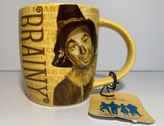 Wizard Of Oz Scarecrow Brainy Hallmark Collectable 16oz Coffee Mug Cup With Tag