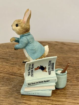 The World Of Beatrix Potter Peter Rabbit Easter Figurine 199443 Fw & Co.  Euc