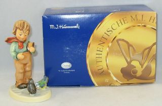Hummel Figurine " Bird Watcher " Hum 300 Trademark 8 /