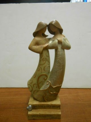 Legacy Of Love " Sisters  You Have A Very Special Place In My Heart " Figurine