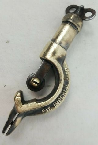 Vintage Imperial Chicago Hvac / Plumbing Pipe Cutter /steampunk Awesome,  Brass