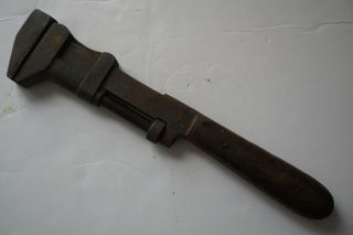 Antique H D Smith & Co Perfect Handle Monkey Wrench 16 1/2 Inches