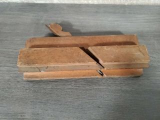 Vintage Sandusky Tool Co Wood Plane Antique 47 Round