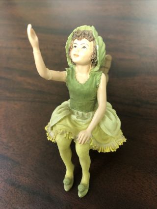 Retired Cicely Mary Barker Lime Tree Flower Figurine Fairy Ornament - Arm