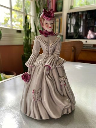 Florence Ceramics Pasadena,  California Vintage " Sarah " Victorian Lady Figurine