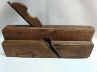 Wood Hollow Molding Plane C.  W.  Holden Norwich,  Ct.  1 3/8 "