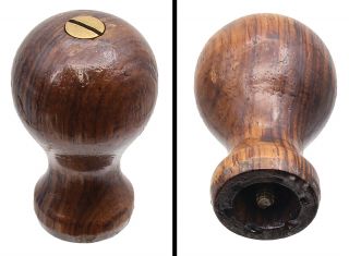 Later Type Tall Rosewood Front Knob For Stanley No.  5 Plane - Mjdtoolparts