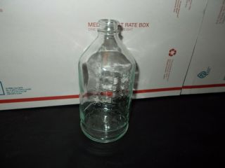 Vintage Glass Hospital Iv Bottle – Fun Wine Decanter / Table Decoration