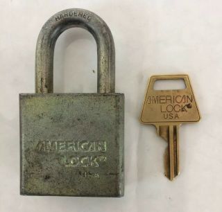 U.  S Lock American Series 5200 Padlock One Key Hardened