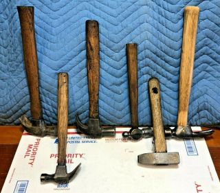vintage claw hammer ball peen strap square head straight pein bull nose 2