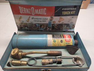 Vintage Bernzomatic Propane Torch Kit