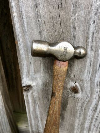 Vintage 3 - 4oz Plumb Ball Peen Hammer No.  36