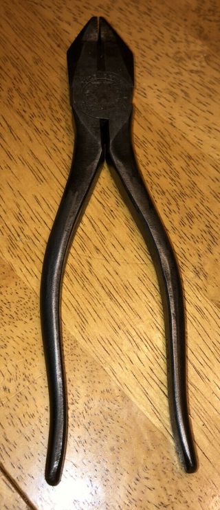 Vintage 7 1/2 " M.  Klein And Sons Pliers/ Cutters Chicago,  U.  S.  A.
