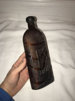 Antique Warner ' s Safe Kidney And Liver Cure Bottle 2