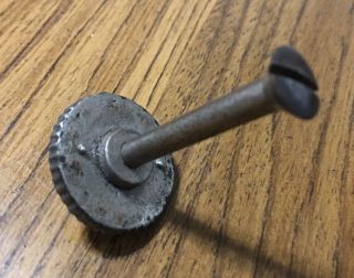 Stanley No.  62 Low Angle Jack Plane Knob Threaded Rod With Cast Spacer Part