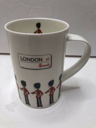 Harrods Fine Bone China Mug London Guards