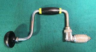 Stanley Made In England Brace Drill No 144 - 10 Inch Mk4 Hand Drill