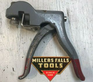 Vintage Millers - Falls,  No.  214 Crosscut Hand Saw Tooth Setter