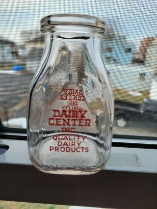 Dairy Center Inc Half Pint Painted Label