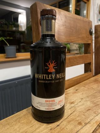 Whitley Neill Empty Gin Bottle