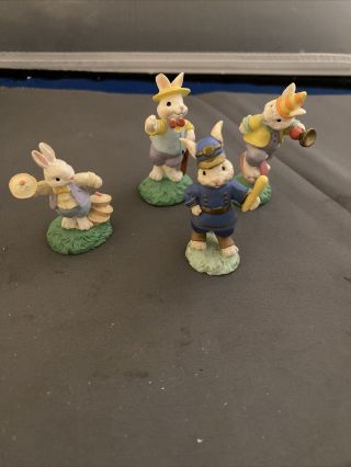 4 Midwest Of Cannon Falls.  Cottontail Lane Figures Assortment.